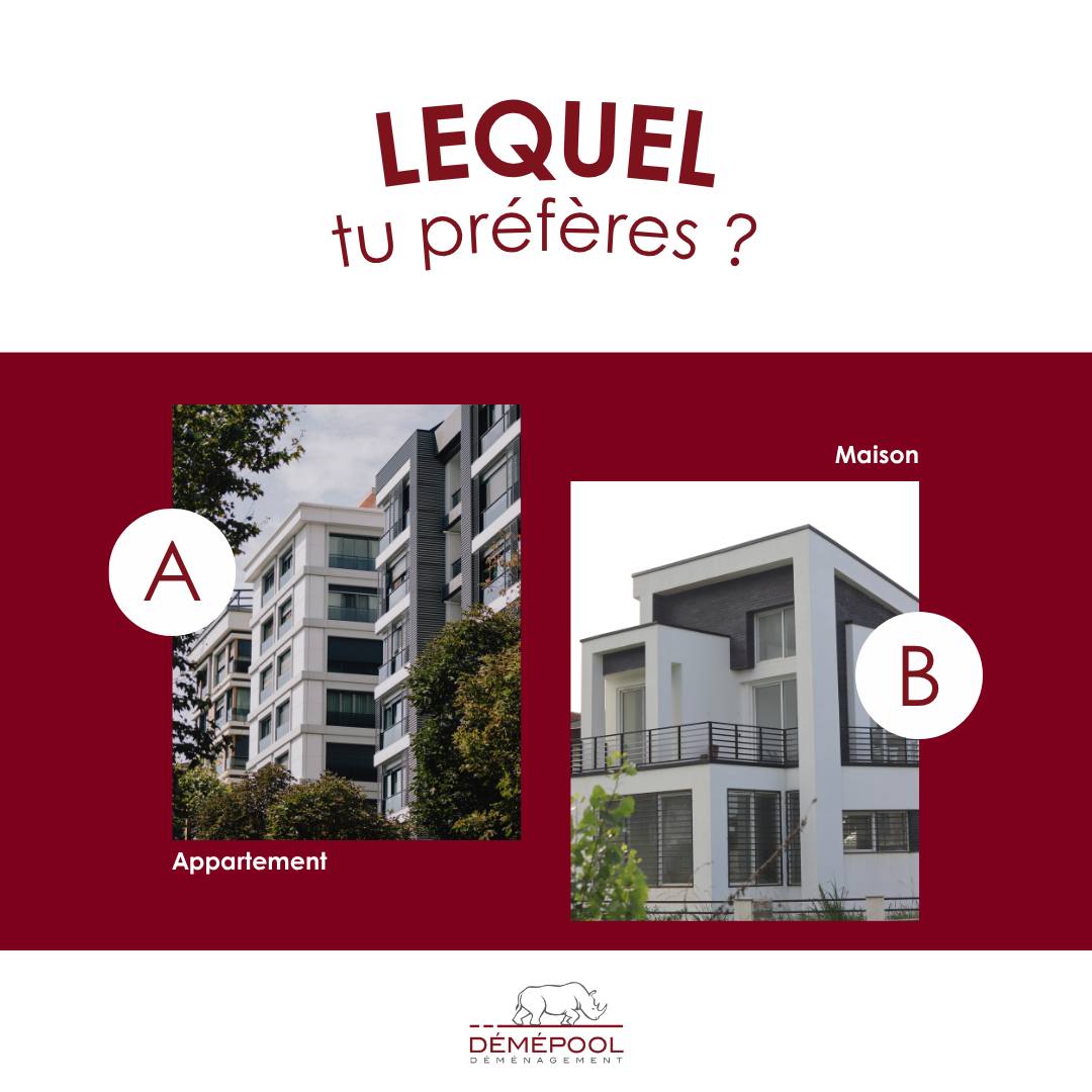 🏡🏢 Maison ou appartement… quel est votre choix ? 🤔 Chaque type de logement a…