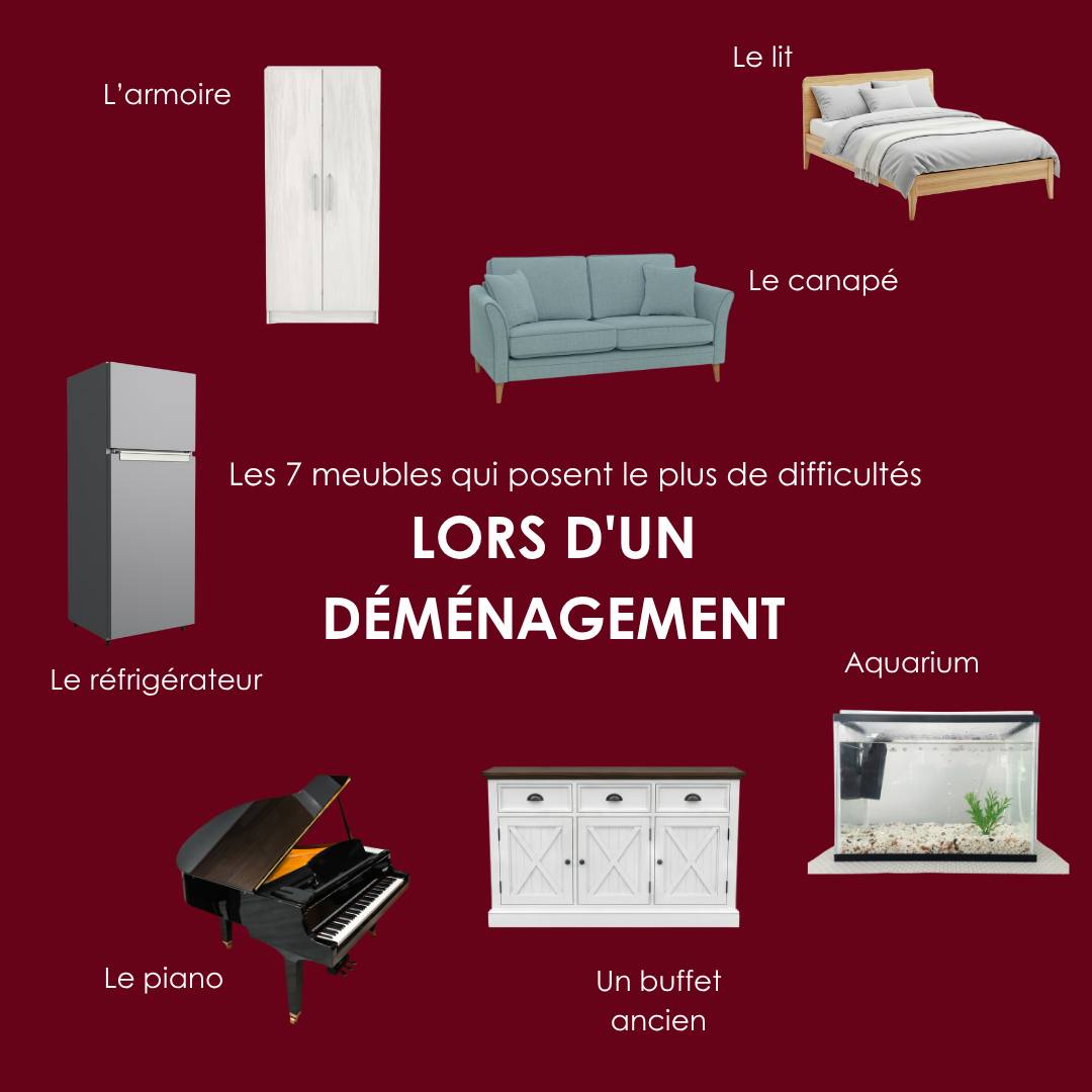 🛋️ Certains meubles donnent plus de fil à retordre que d'autres lors d'un déménagement !…