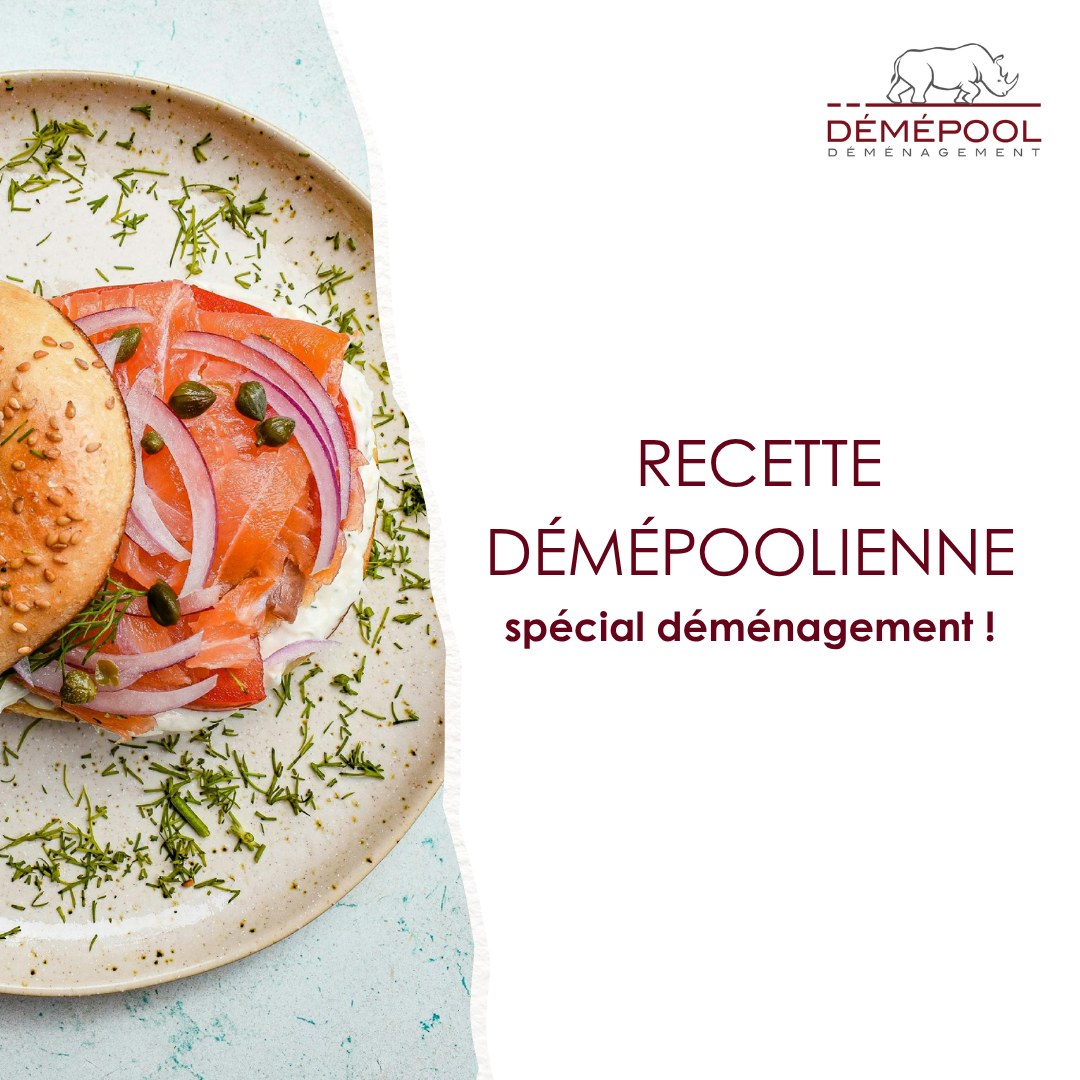 🥯✨ La recette Démépoolienne de la semaine ! Quand on est en plein déménagement, on…