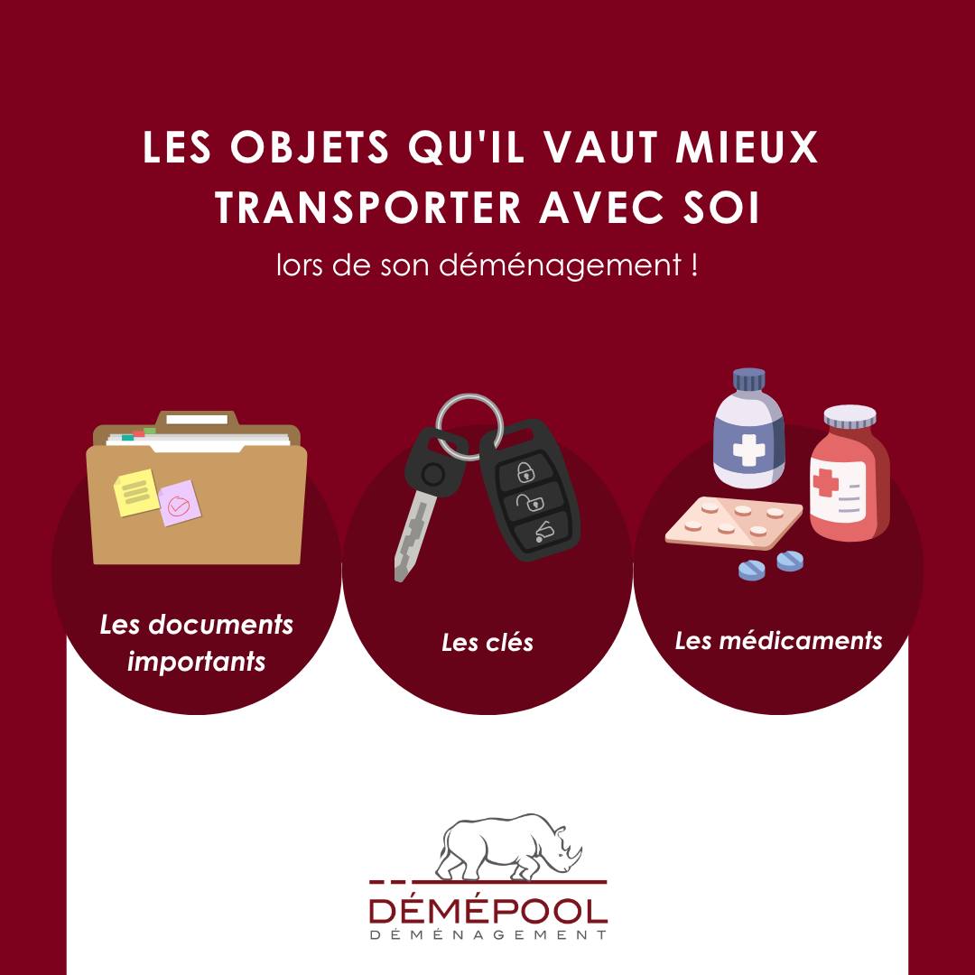 🔑📦 Le jour du déménagement, certaines affaires méritent de rester à vos côtés. Même avec…