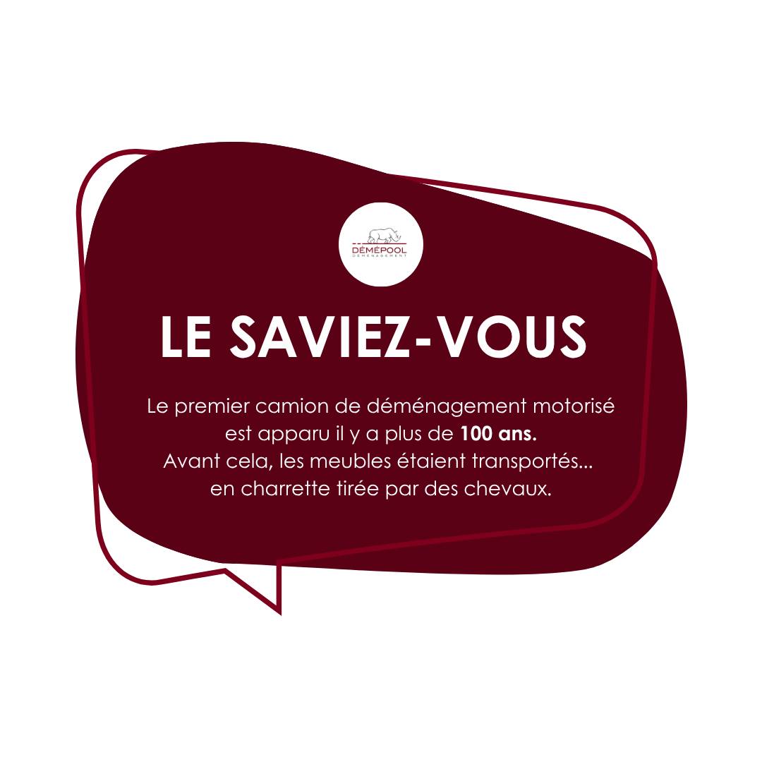 🚛 L'histoire du déménagement a beaucoup évolué… mais une chose n'a jamais changé : l'importance…