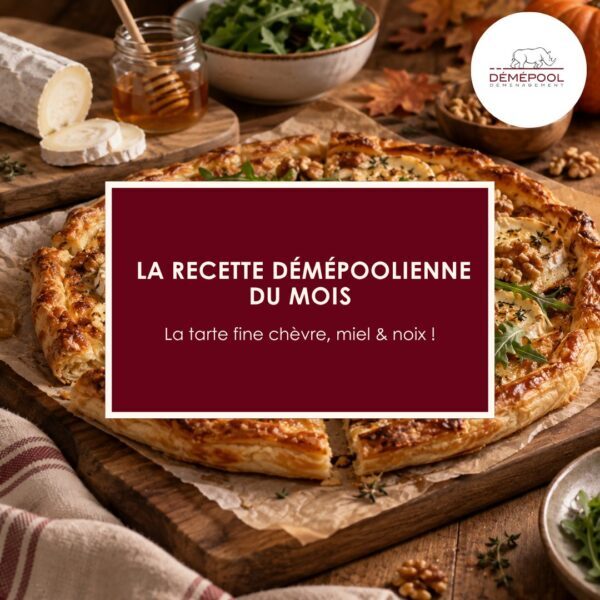 🍂🥧 La recette Démépoolienne du mois est arrivée ! Parce qu'un déménagement demande de l'énergie,…